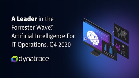 Dynatrace named a leader in Artificial Intelligence for IT Operations (AIOps) report by Forrester