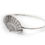 Miniatura: Pulsera plata abanico
