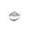 Miniatura: Anillo plata y amatista
