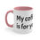 Thumbnail: My coffee is for your safety! - Accent Coffee Mug, 11oz - 