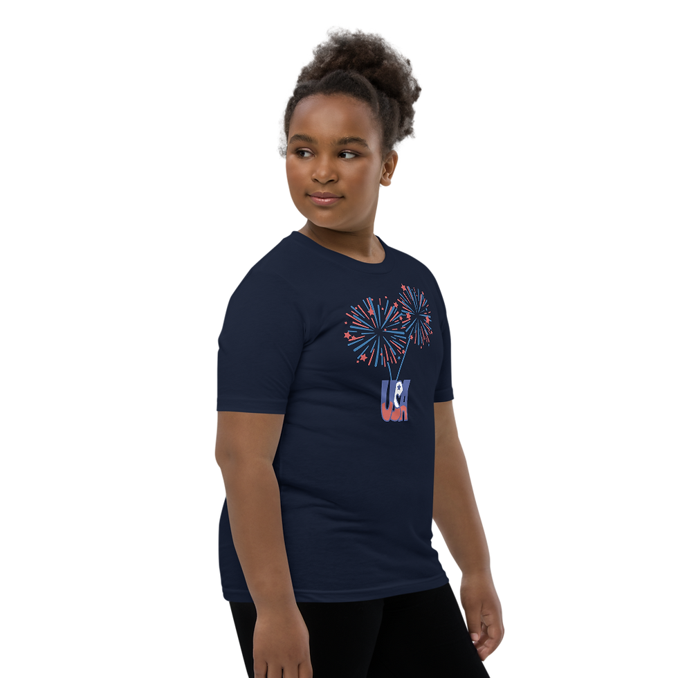 Thumbnail: USA unisex Youth Tee- Matching adult & baby