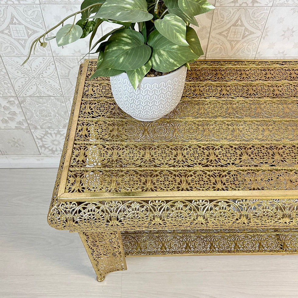 Thumbnail: Agadir Gold Coffee Table (non-glass)