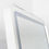 Thumbnail: LED Tall White Metal Mirror 145cm
