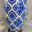 Thumbnail: Blue White Ceramic Table Lamp