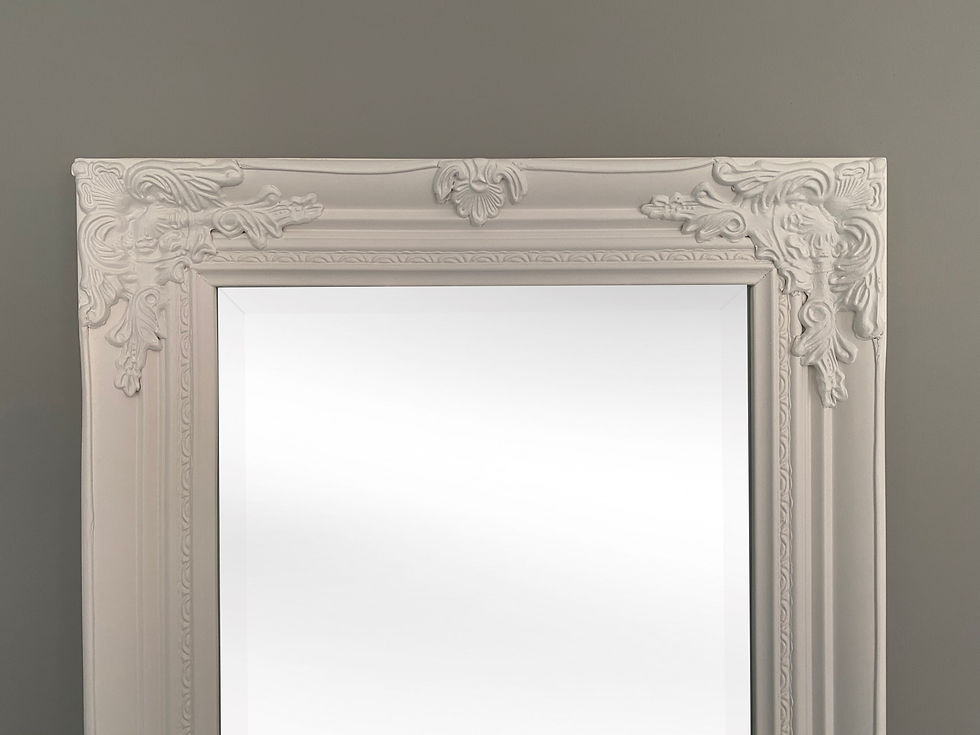 Thumbnail: Tall White Dressing Mirror