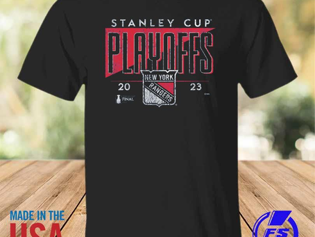 Rainbowtclothingllc - New york rangers 2023 stanley cup playoffs tri-blend shirt