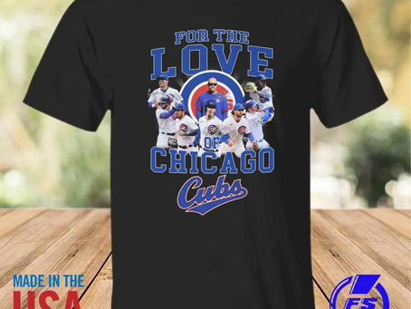 Rainbowtclothingllc - For the love of Chicago Cubs signatures shirt