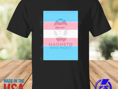 Rainbowtclothingllc - Magneto was right lgbt flag shirt