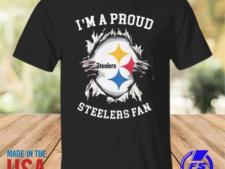 Rainbowtclothingllc - I’m a proud steelers fan 2023 shirt