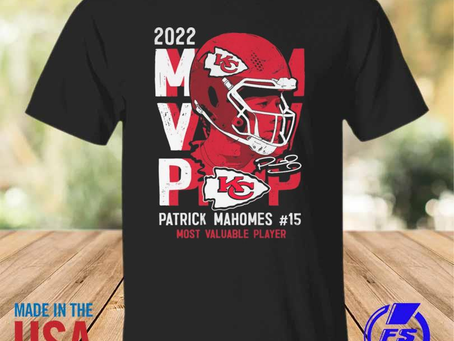 Rainbowtclothingllc - 2022 mvp patrick mahomes most valuable player signature Kansas city Chiefs shi