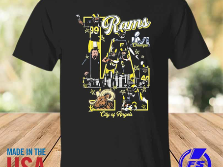 Rainbowtclothingllc - Los Angeles Rams City Of Angel Super Bowl LVI Champs Shirt