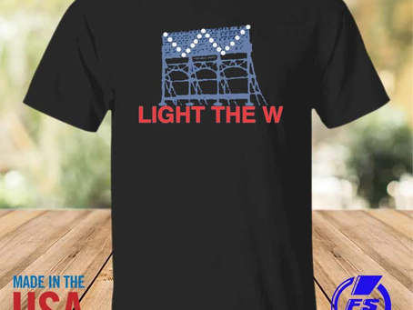 Rainbowtclothingllc - Light the W shirt