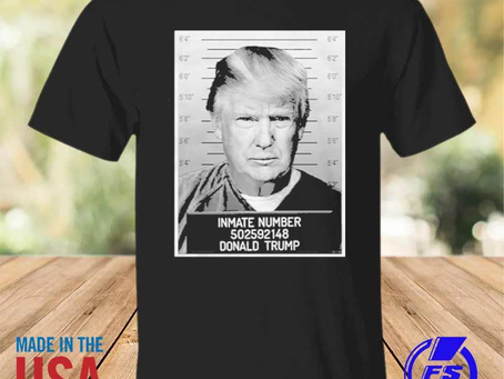 Rainbowtclothingllc - Inmate number 502592148 Donald Trump shirt