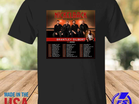 Rainbowtclothingllc - Nickelback get rollin’ tour dates 2023 shirt