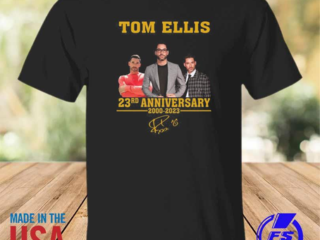 Rainbowtclothingllc - Tom Ellis 23rd anniversary 2000 2023 signature shirt