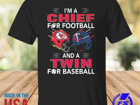 Rainbowtclothingllc - I’m a Kansas City Chiefs for football and a Twin for basketball shirt