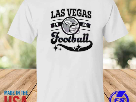 Las vegas football helmet 1960 2023 shirt