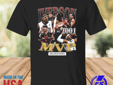 Rainbowtclothingllc - Iverson a I 2001 mvp dreams shirt