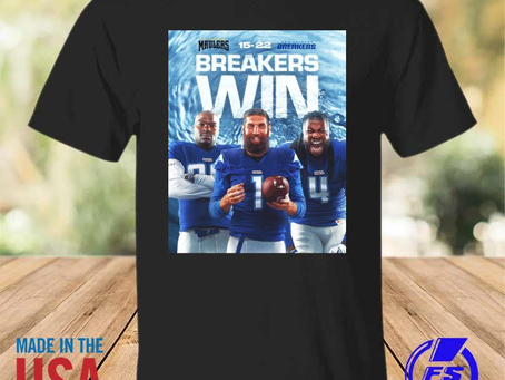 Rainbowtclothingllc - New orleans breakers breakers win incoming usfl shirt