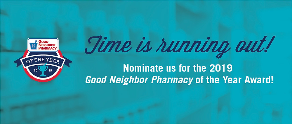 Nominate us for GNP Pharmacy of the Year
