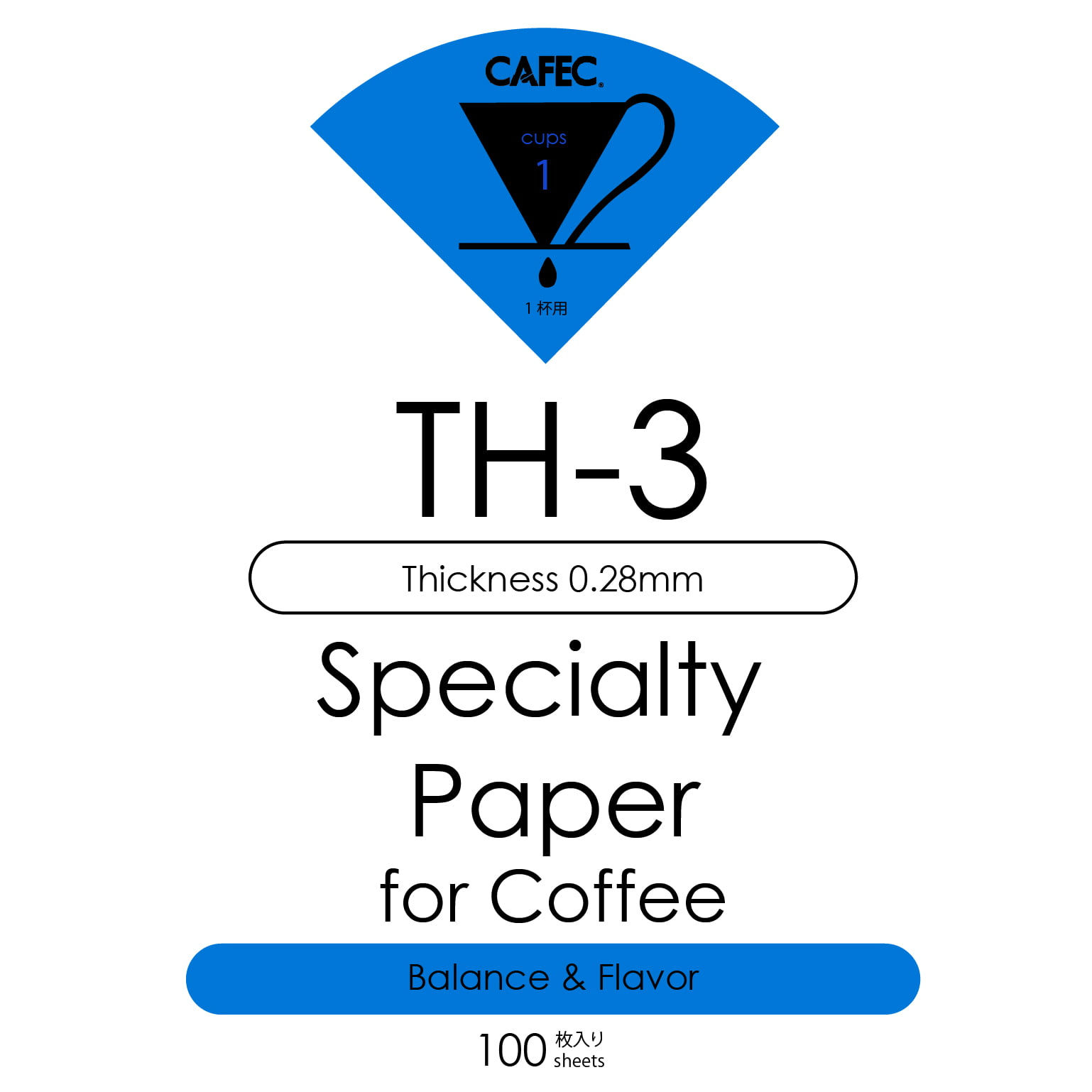 Cafec TH-3 Filter / Cup 1