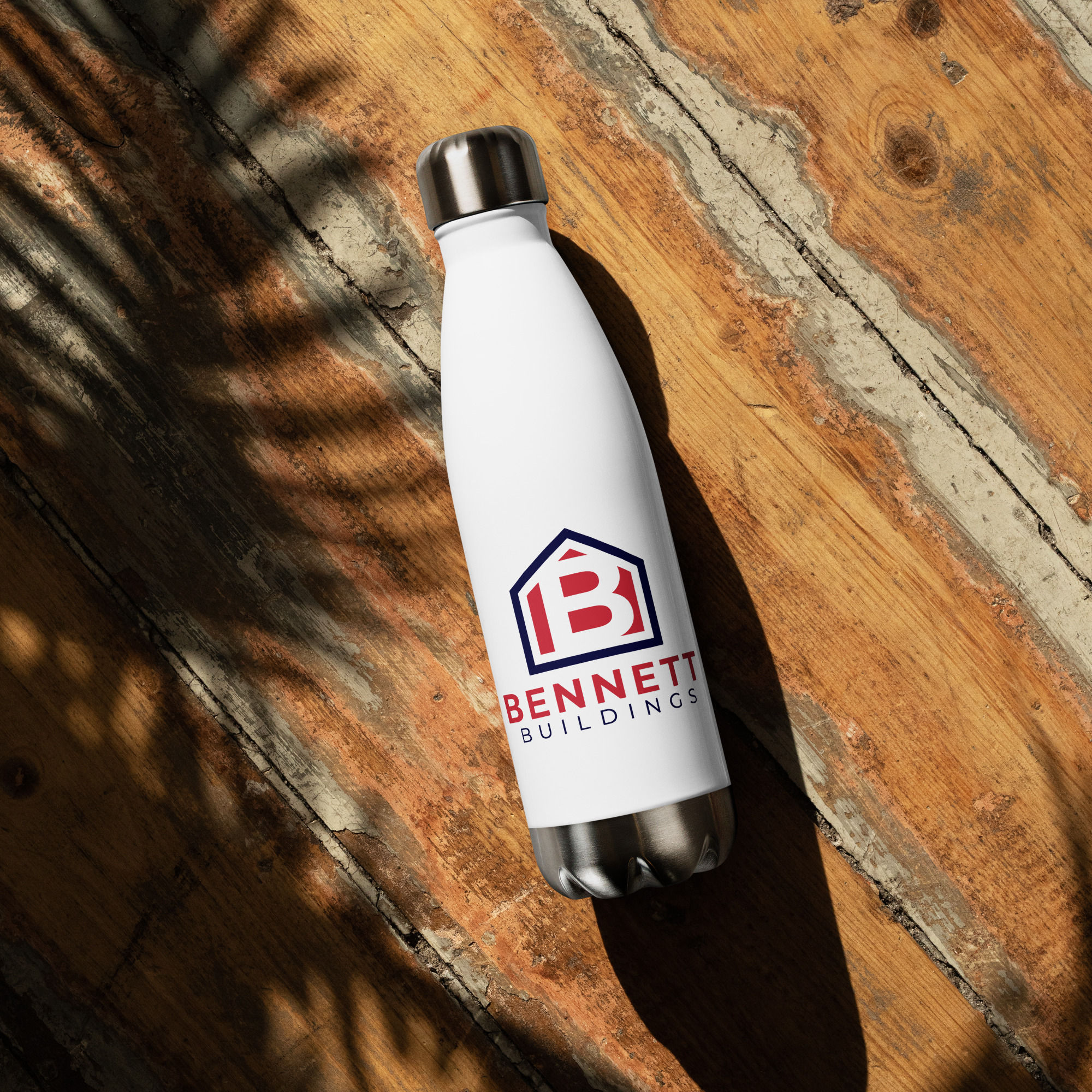 Bennett Buildings Stainless steel water bottle
