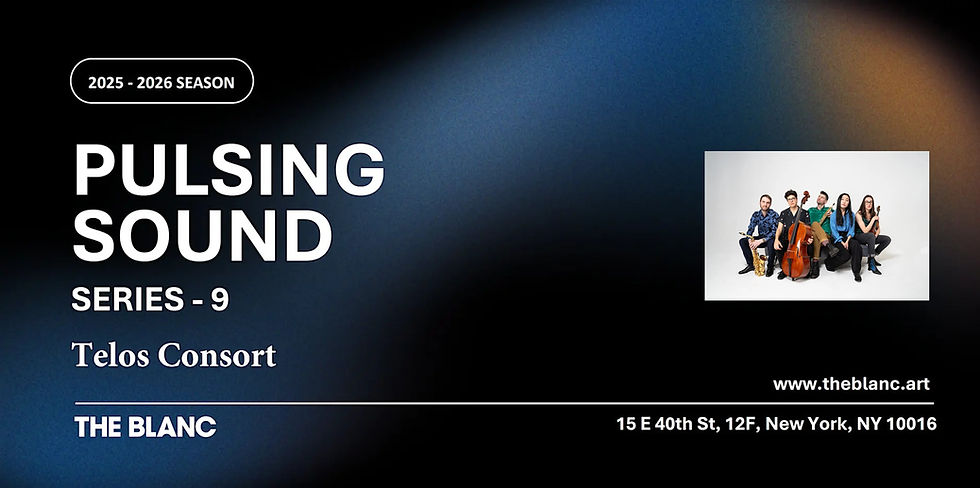 Pulsing Sound Series: Final Three Concerts of the Season