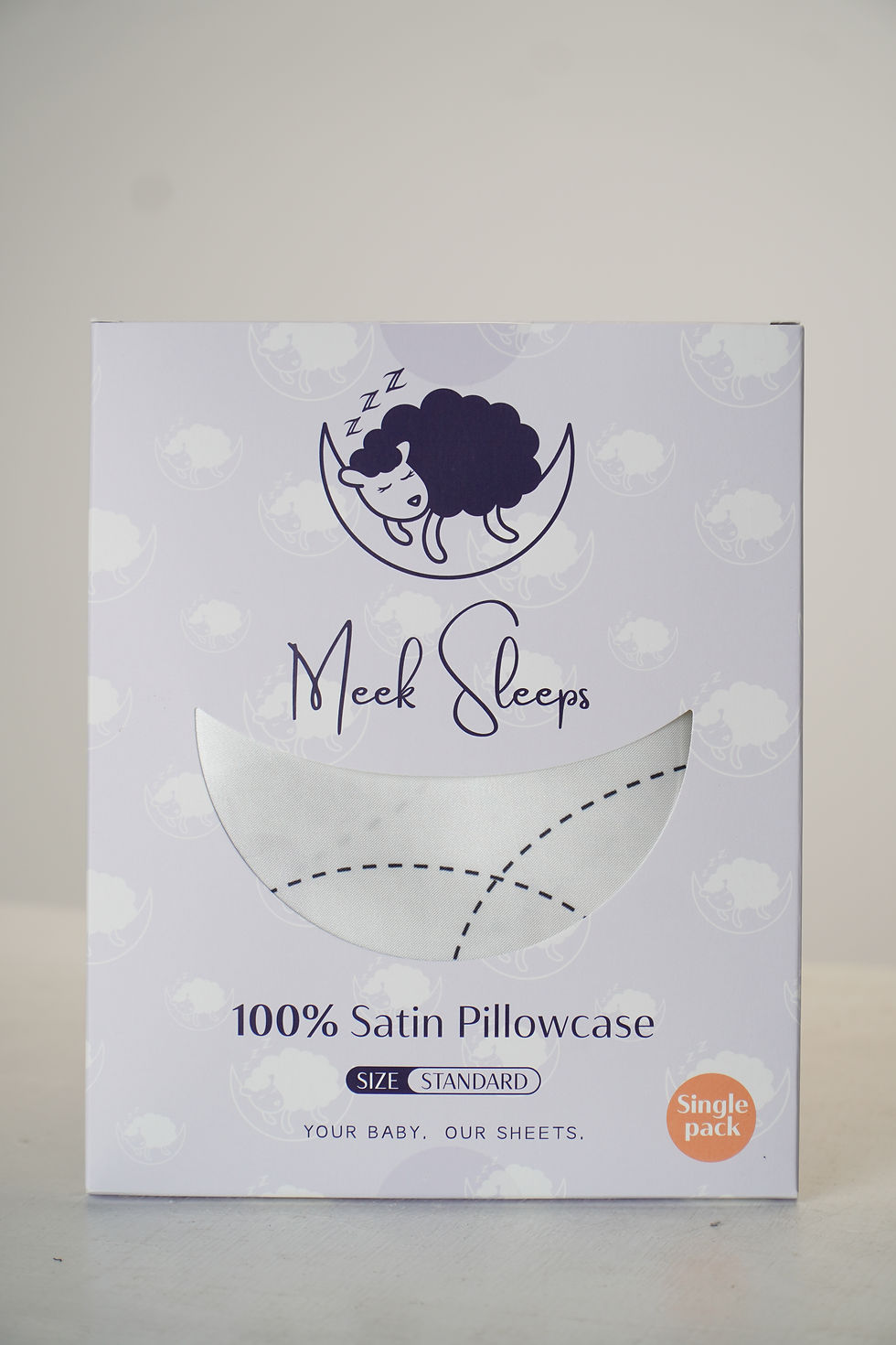 Thumbnail: satin pillow case bedding in packaging
