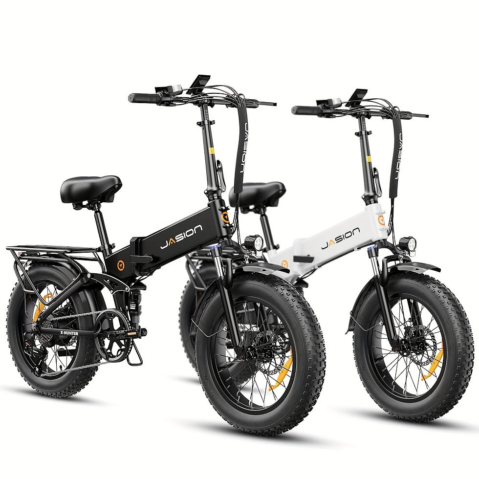 Jasion X-Hunter-BW Electric Bike For Adults, 250W Peak Motor 25KM/H Max Speed, 4