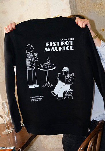 Sweat Bistrot Maurice, en terrasse.