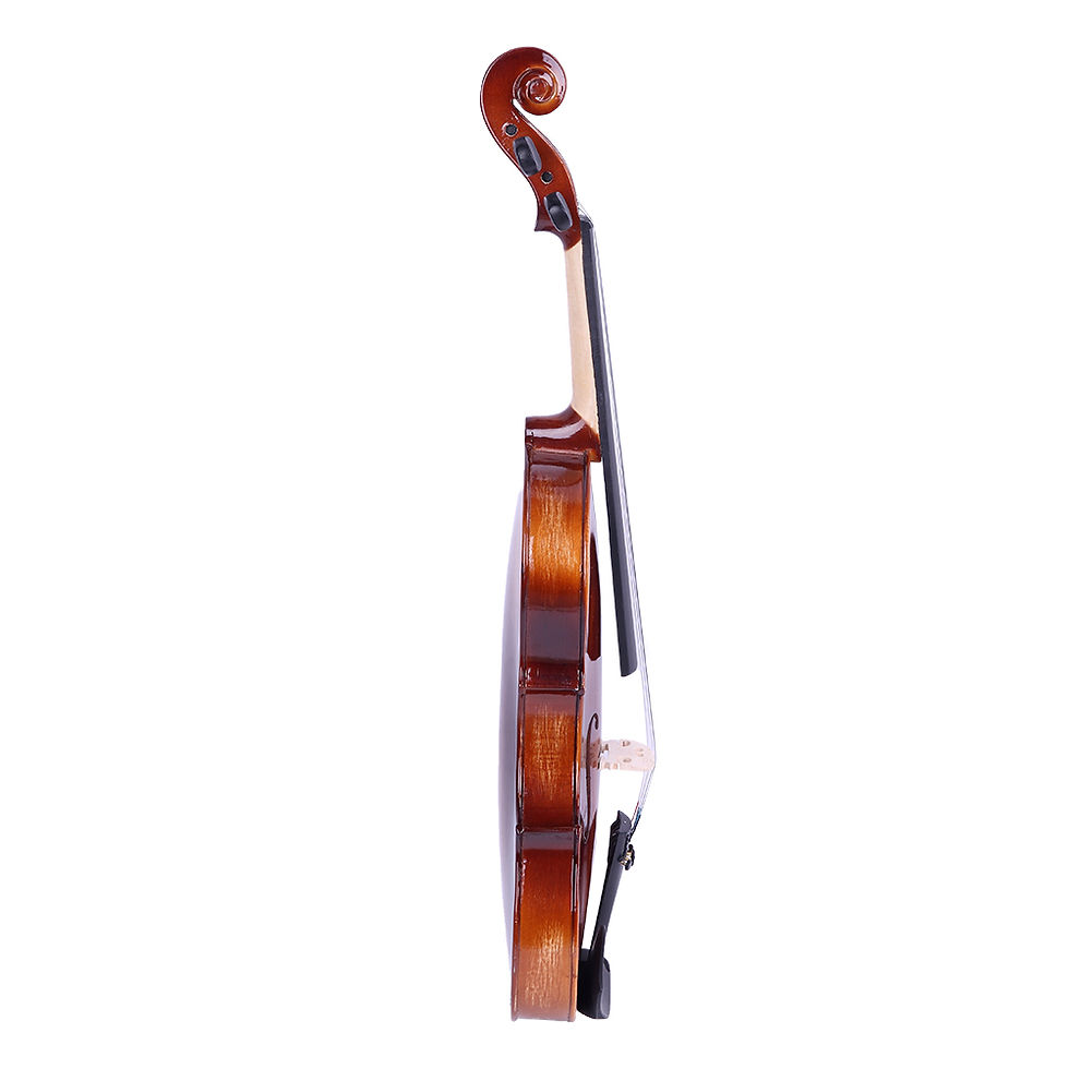 Thumbnail: 4/4 (Full Size) Upscale Classic Violin with Case, Bow, Bridge, Rosin, Strings, Shoulder Rest, Tuner, New instrument!