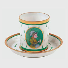 "THE LITTLE RAT THIEVES" Service. Tea set. Porcelain 