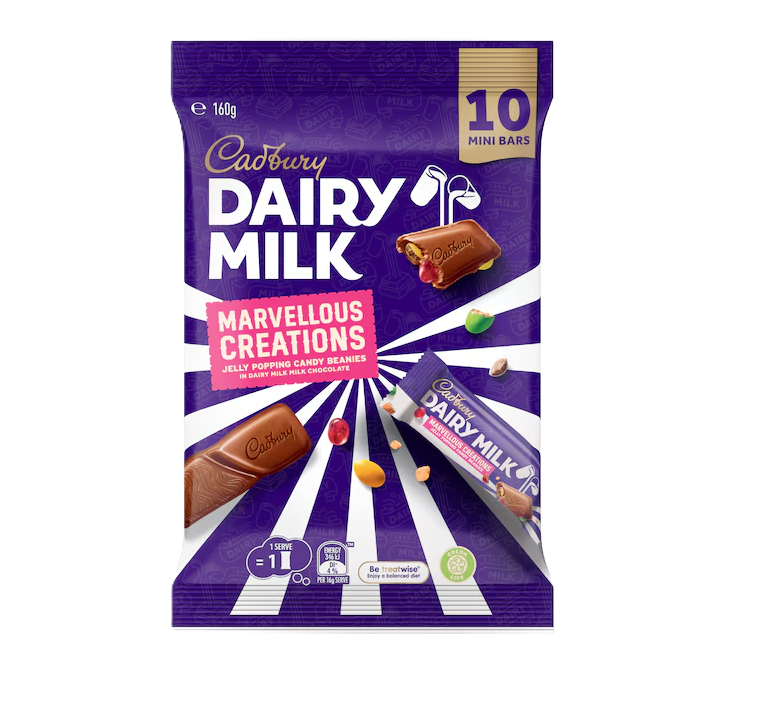 Australian Cadbury Dairy Milk Chocolate Share Pack Marvelous Creations