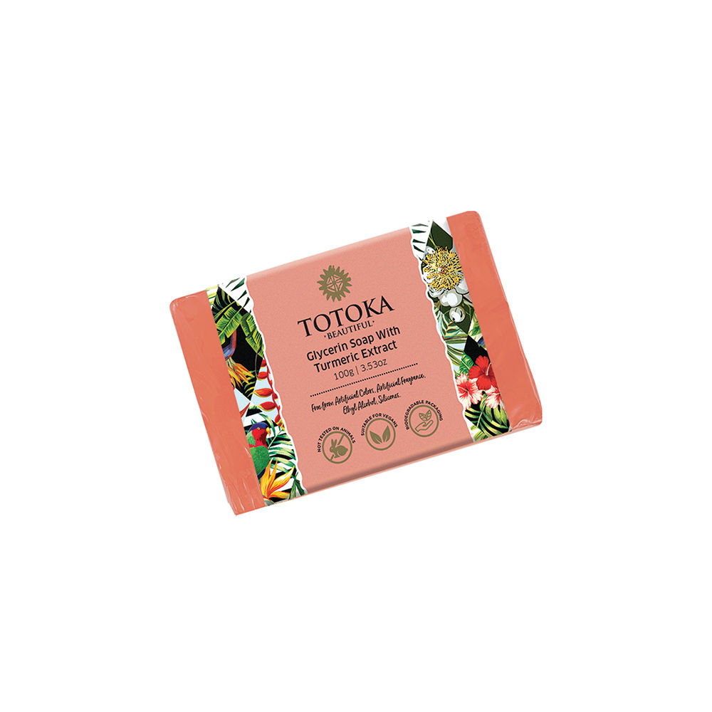Naturally Fiji Totoka Glycerine soap with Turmeric Extract