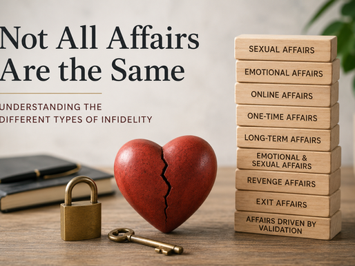 Not All Affairs Are the Same: Understanding Different Types of Infidelity