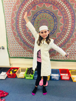 Dressing up in shirvani