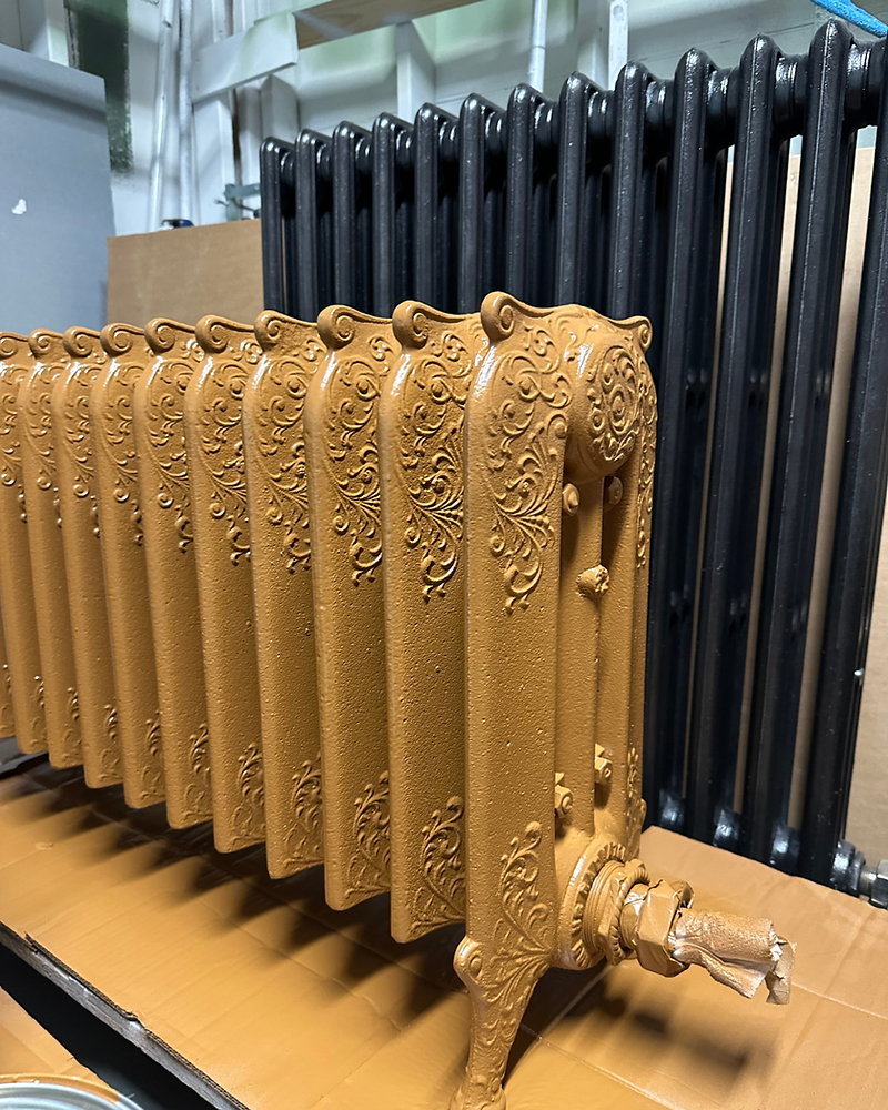 First Steam Radiator Why Are Steam Radiators Painted?