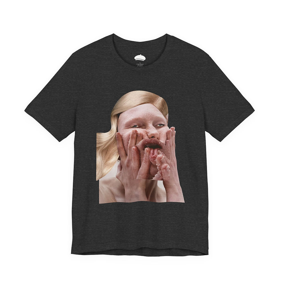 Thumbnail: Made a Face Collage. T-Shirt. 5 colours