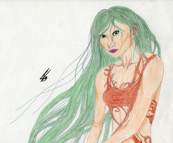 Femme asiatique fantaisie