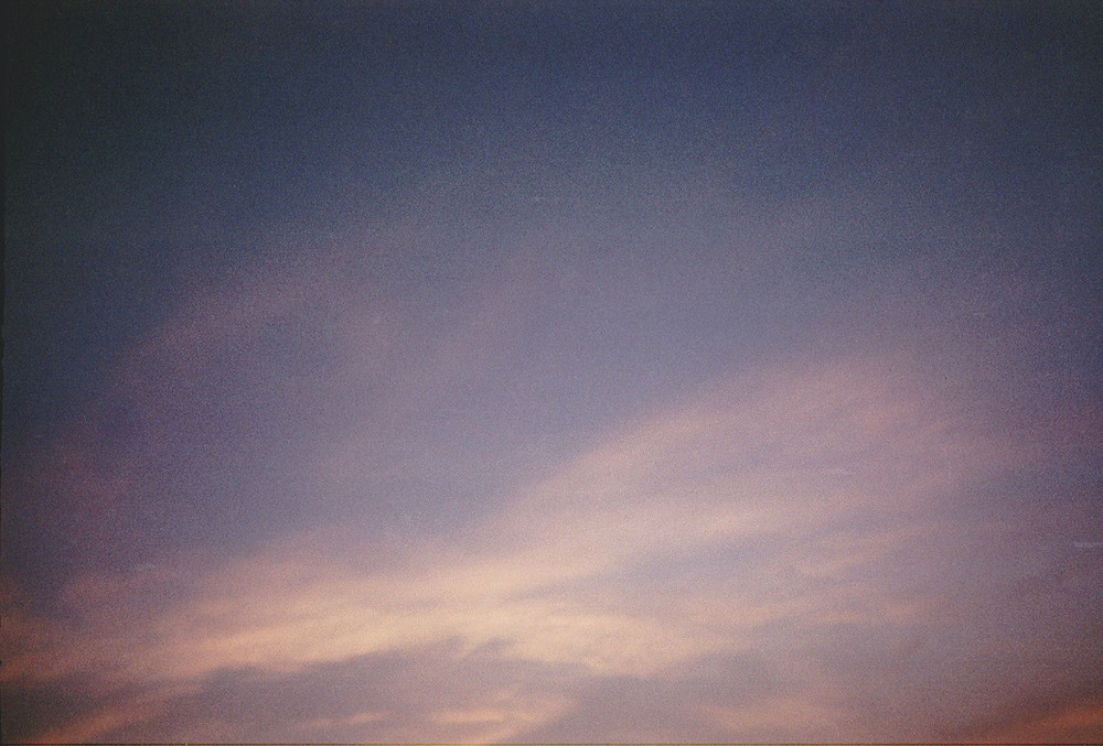 clouds 35 mm film photography