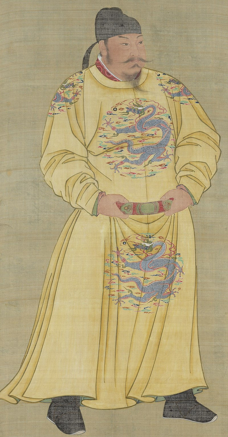 Standing Portrait of Emperor Tang Taizong