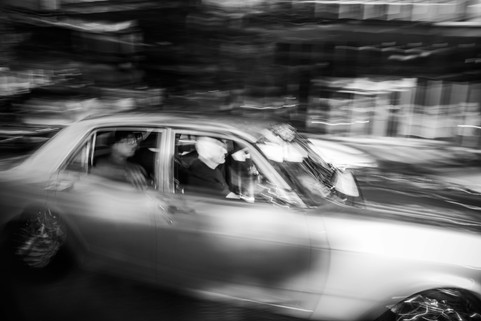 icm photography black and white abstract of a car in motion at summernats photographed by canberra photographer Megan Kennedy