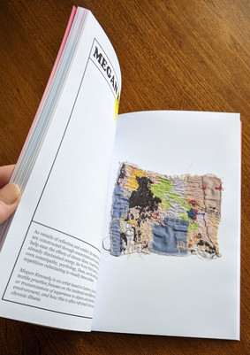Sick magazine Megan Kennedy disabled chronically ill artist worry stitch textiles