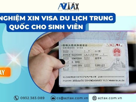 Xin Visa Du Lịch Trung Quốc Cho Sinh Viên - Hướng Dẫn Chi Tiết