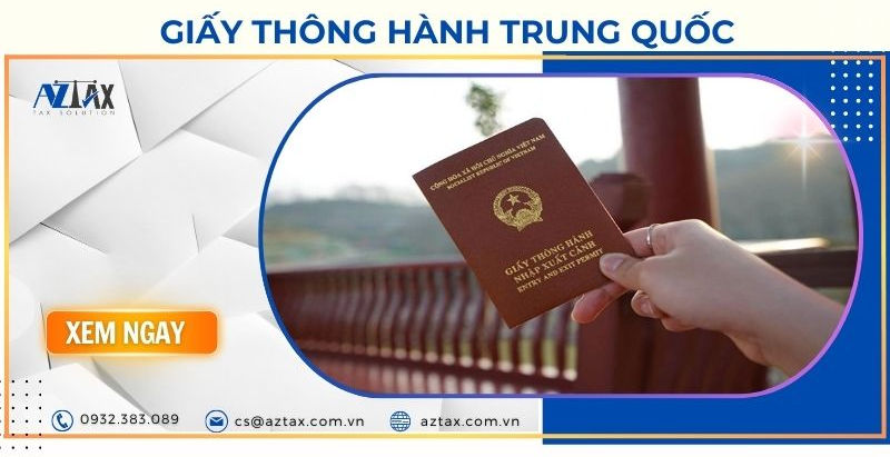 Giấy Thông Hành Trung Quốc – Tất Tần Tật Những Điều Cần Biết