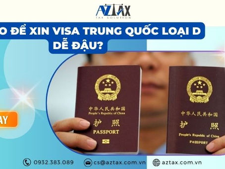Visa Trung Quốc Loại D: Tất Cả Những Điều Bạn Cần Biết