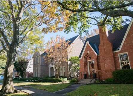 Houses in Nashville Suburb