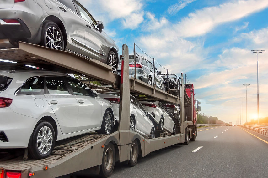 Transportation of new and very expensive cars. Hauling cars trailer and truck pulls rides