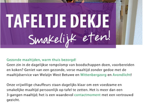 Tafeltje dekje