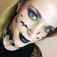 maquillage de fête, maquillage sophistiqué, beauté féminine